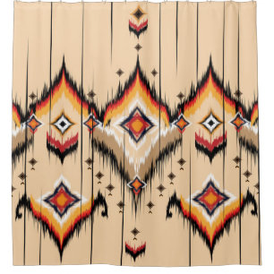 Abstract ethnic geometric pattern design, illustra