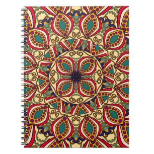 Abstract Ethnic Ornate Backgroundabstract,antique, Notebook