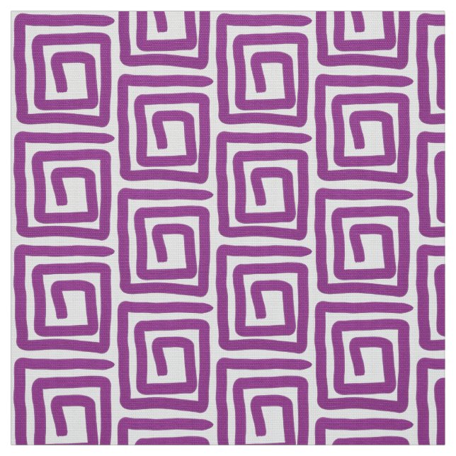 Abstract ethnic pattern fabric (Swatch)