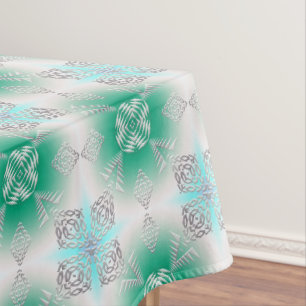 abstract ethnic pattern tablecloth