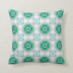 abstract ethnic pattern throw pillow