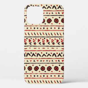 Abstract ethnic seamless pattern iPhone 12 case