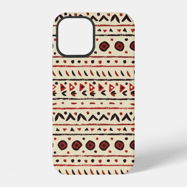 Abstract ethnic seamless pattern iPhone case (Back)