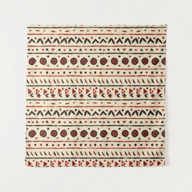 Abstract ethnic seamless pattern tapestry (Front)