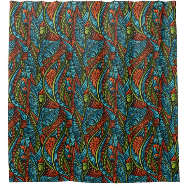Abstract ethnic wallpaper (Front)