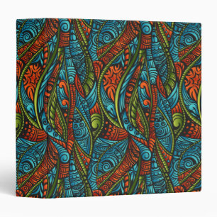 Abstract ethnic wallpaper binder