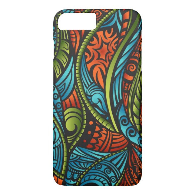 Abstract ethnic wallpaper Case-Mate iPhone case (Back)