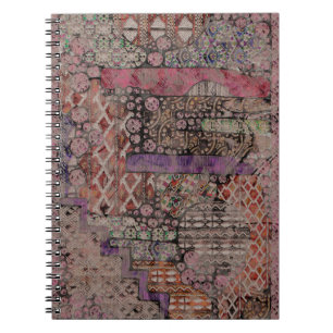 Abstract Ethno Pattern - Folklore Art 1 Notebook