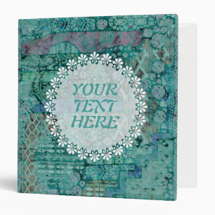 Abstract Ethno Pattern - Folklore Art 2 Binder
