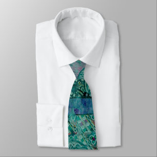 Abstract Ethno Pattern - Folklore Art 2 Tie