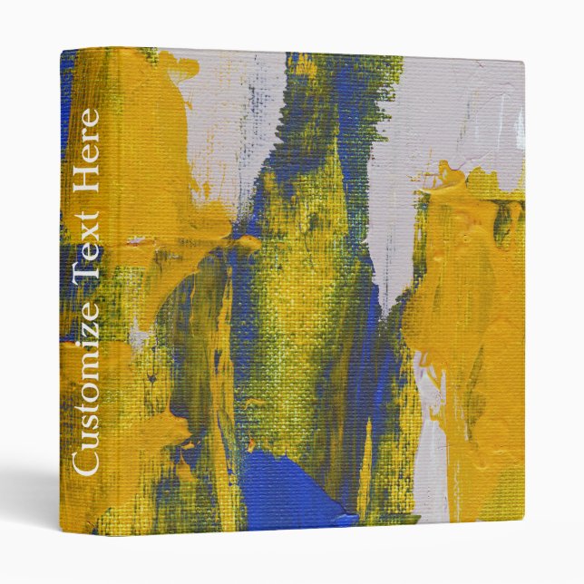 Abstract Expression #10 by Michael Moffa Binder (Front/Spine)