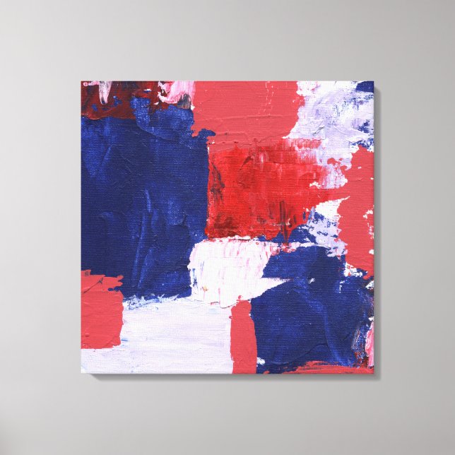 Abstract Expression #1 by Michael Moffa Canvas Print (Front)