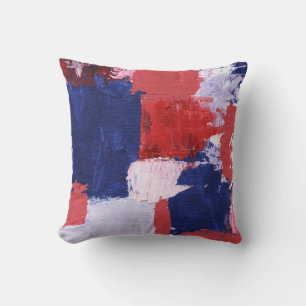 Abstract Expression #1 by Michael Moffa Throw Pillow
