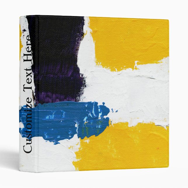 Abstract Expression #2 by Michael Moffa Binder (Front/Spine)