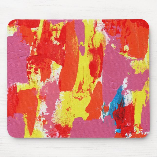 Abstract Expression #7 by Michael Moffa Mouse Pad (Front)