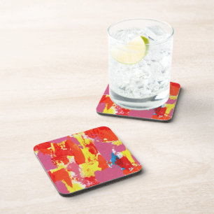 Abstract Expression No.7 by Michael Moffa Coaster