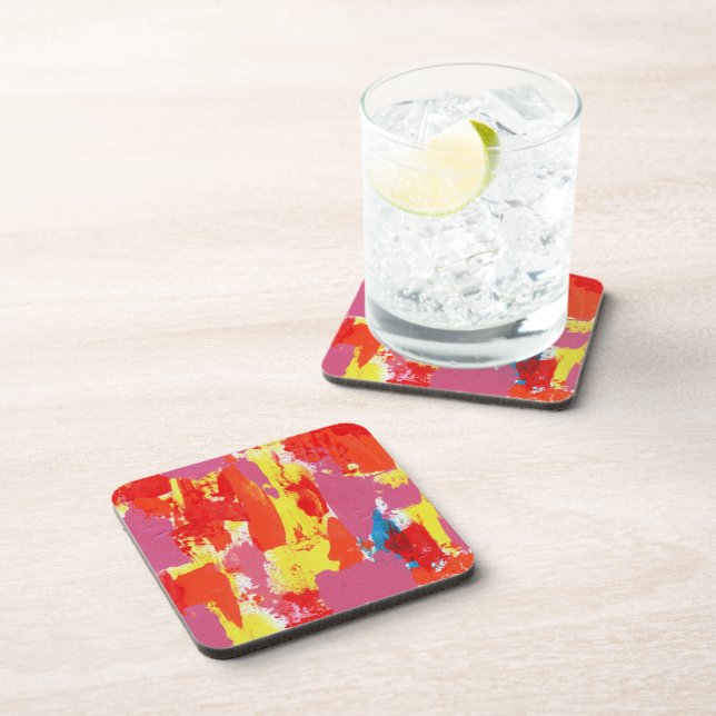 Abstract Expression No.7 by Michael Moffa Coaster (Right Side)