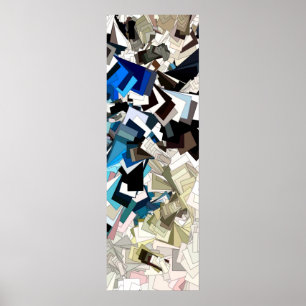 Abstract Expressionism Art Poster