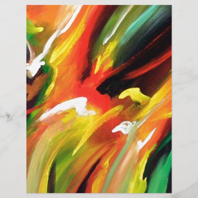 Abstract Expressionism Painting (Front)