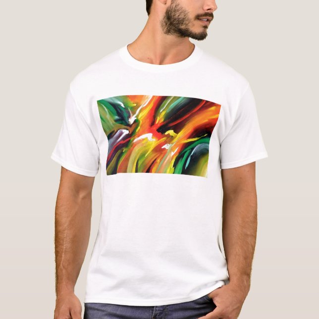 Abstract Expressionism Painting T-Shirt (Front)