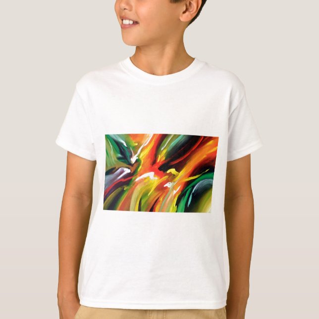 Abstract Expressionism Painting T-Shirt (Front)