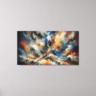  🎨 Abstract Expressions Wall Art:  Canvas Print