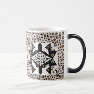 Abstract Eye Geometric Art – Colour Morphing Mug