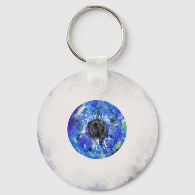 Abstract eye keychain (Front)