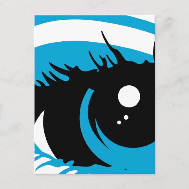 Abstract Eye Postcard (Front)