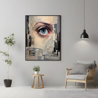 Abstract Eye – Surreal Geometric Vision Art