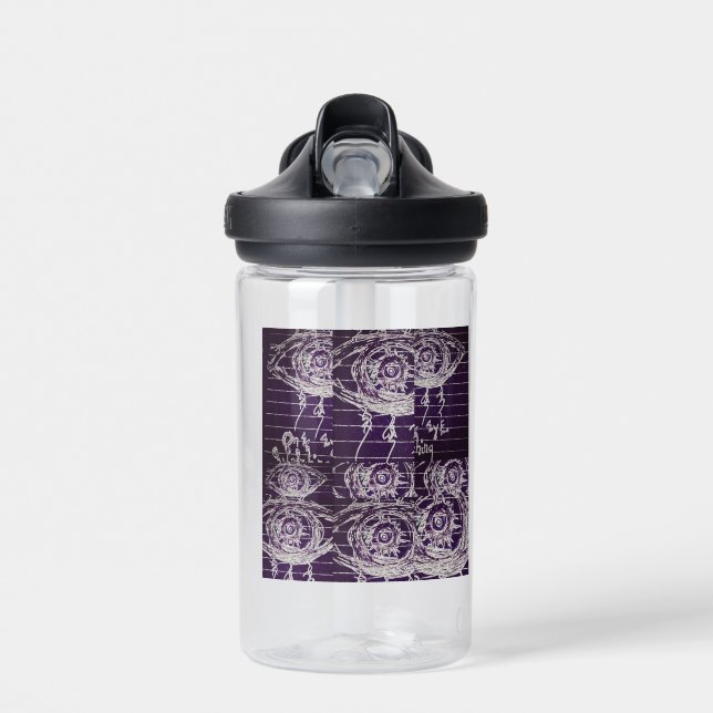 Abstract eye water bottle (Front)