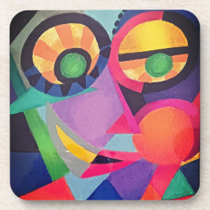 Abstract Face #1 Coaster