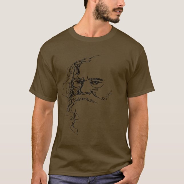Abstract Face Art Men's T-Shirt  (Front)
