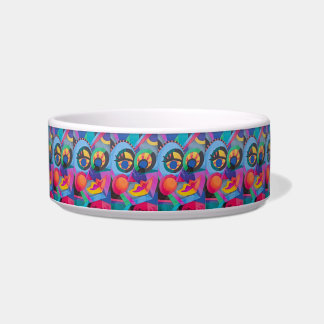 Abstract Face Bowl