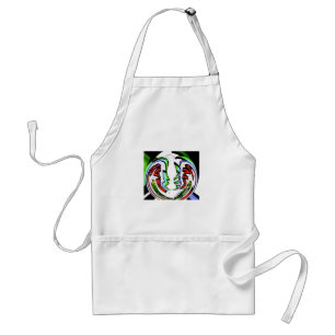 Abstract Face Hakuna Matata Art Print Standard Apron