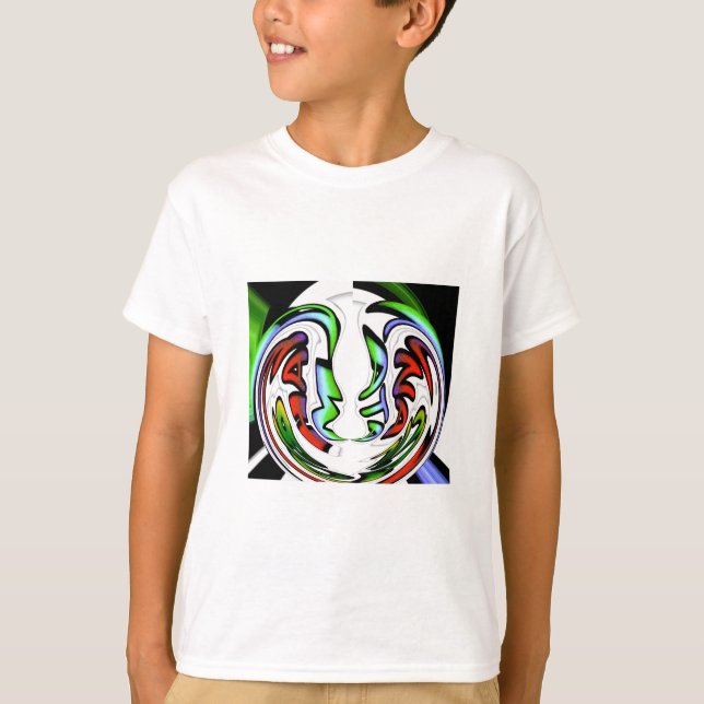 Abstract Face Hakuna Matata Art Print T-Shirt (Front)