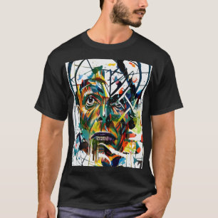 Abstract face of an alien T-Shirt