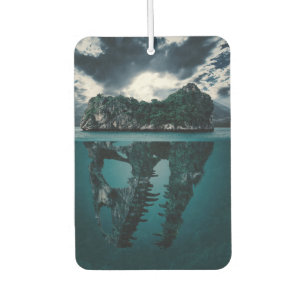 Abstract Fantasy Artistic Island Air Freshener