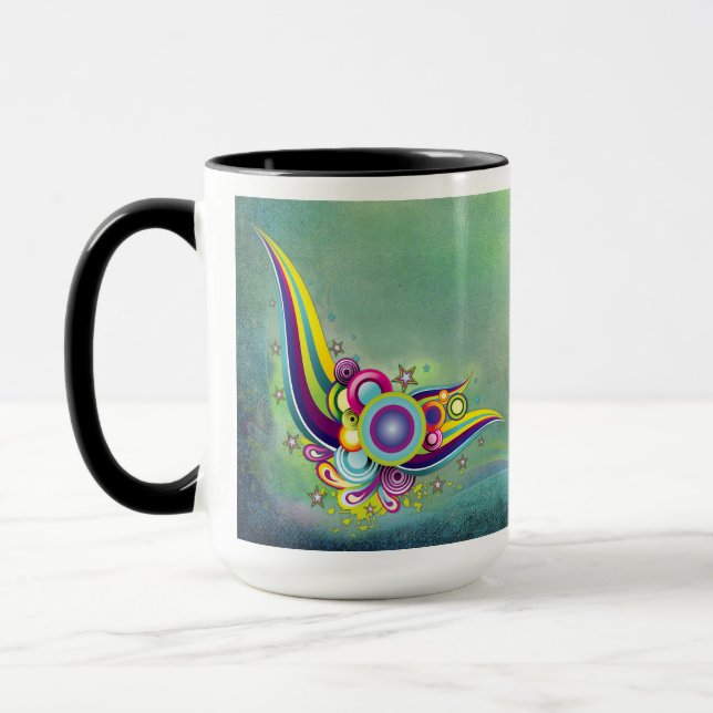 Abstract Fantasy Mug (Left)