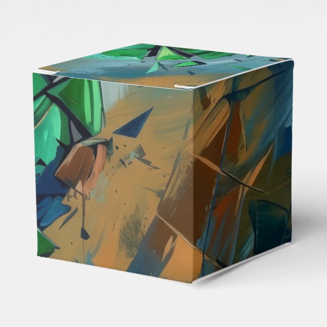 Abstract Favor Box (Front Side)
