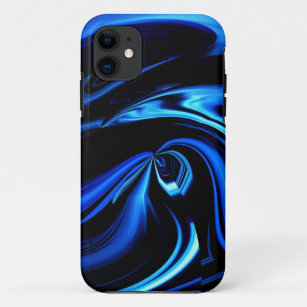 Abstract Feeding The Blue Whale iPhone 11 Case