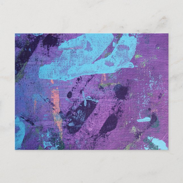 Abstract Feelings                                  Postcard (Front)