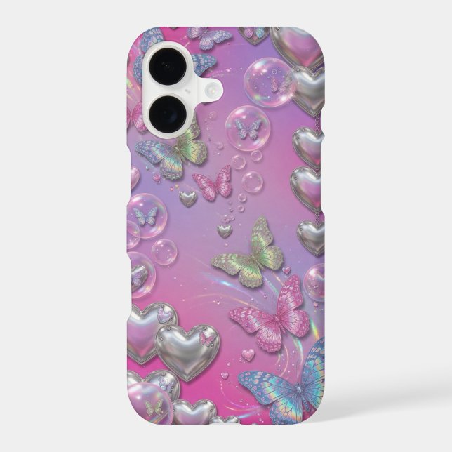 Abstract Female Face Line Art Case | Clay (Back)