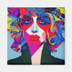 Abstract Female Magnet