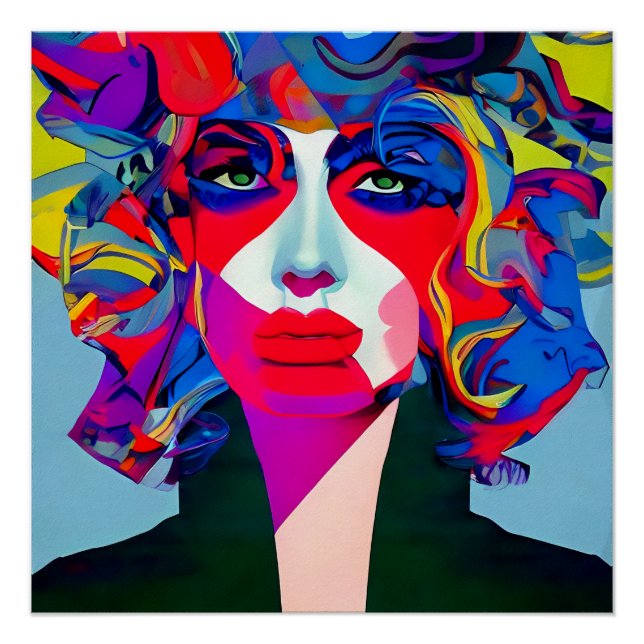 Abstract Female Poster (Front)