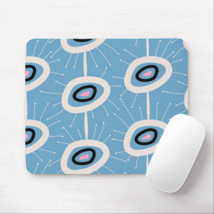 Abstract Festive Mid Century Modern Mouse Pad