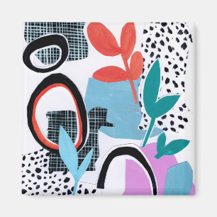 Abstract Field Trip Magnet