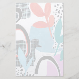 Abstract Field Trip Stationery
