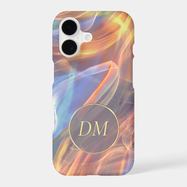 Abstract Fiery Glow Monogram (Back)