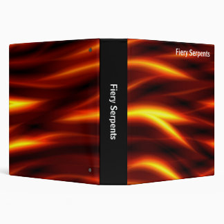 Abstract - Fiery Serpents  (1.5in) Binder